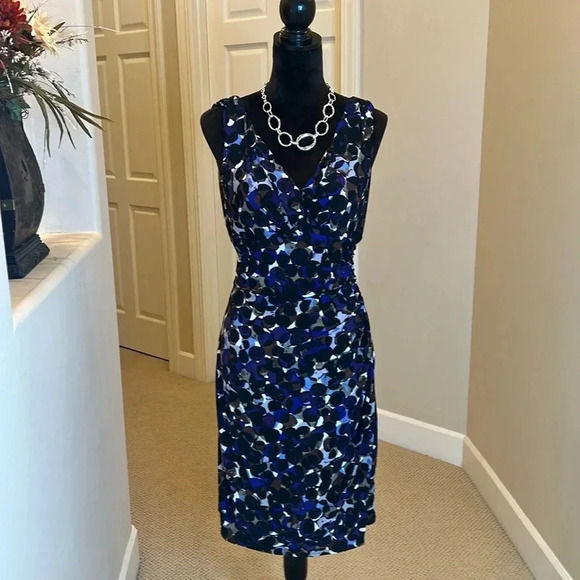 American Living Dresses & Skirts - American Living Faux Wrap Sheath Dress Size 12